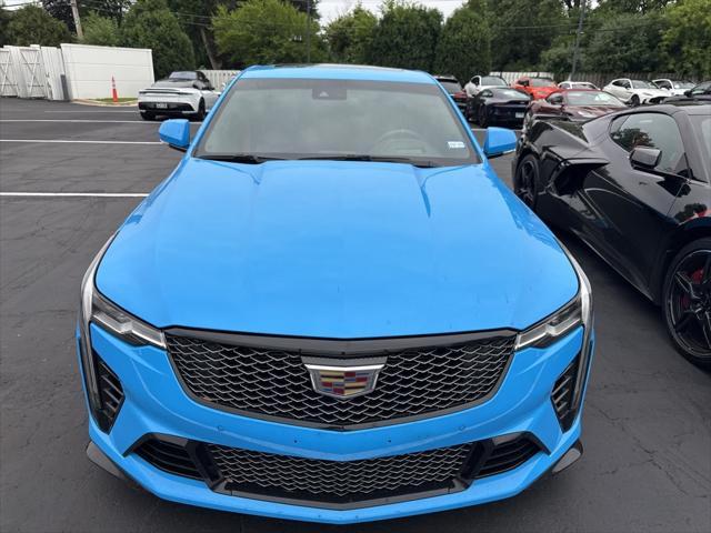 Photo of 2022 Electric Blue Cadillac CT4-V