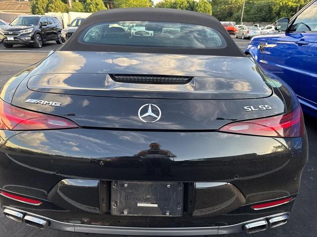 Photo of 2022 Obsidian Black Metallic Mercedes-Benz AMG SL 55