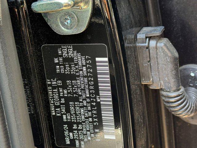 Photo of 2024 Ebony Black Kia Sorento