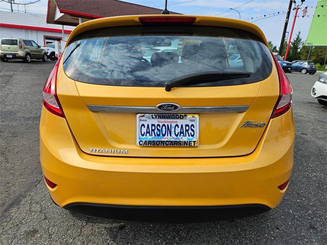 Photo of 2013 Yellow Blaze Metallic Tri-coat Ford Fiesta