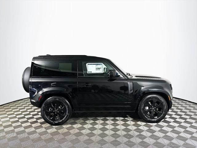 Photo of 2025 Santorini Black Metallic Land Rover Defender