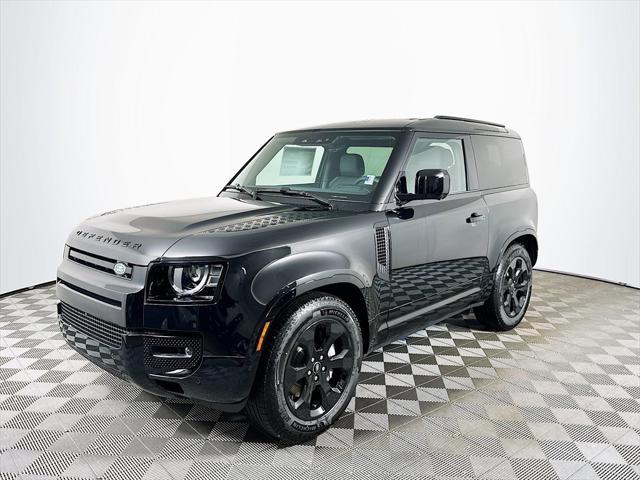 Photo of 2025 Santorini Black Metallic Land Rover Defender