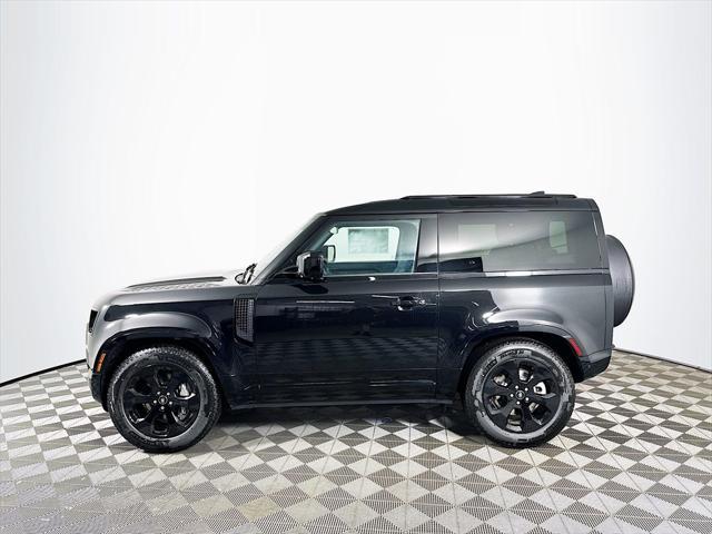 Photo of 2025 Santorini Black Metallic Land Rover Defender