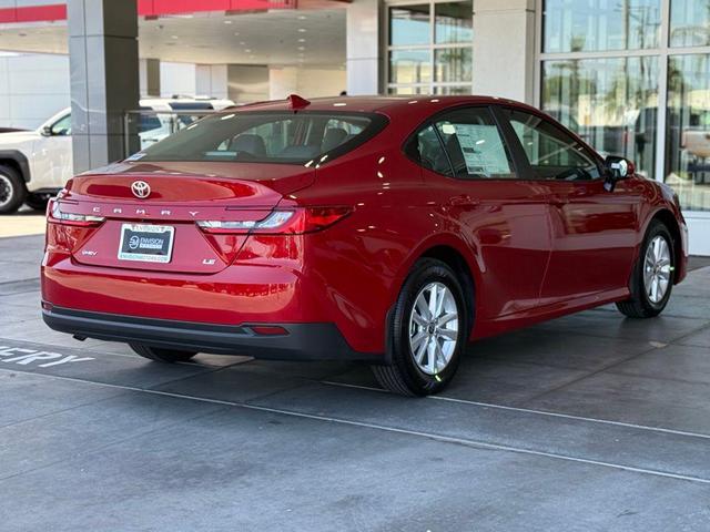 Photo of 2025 Supersonic Red Toyota Camry
