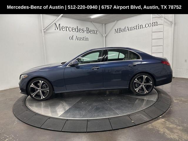 Photo of 2025 Twilight Blue Metallic Mercedes-Benz C-Class