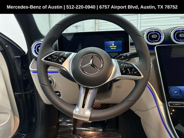 Photo of 2025 Twilight Blue Metallic Mercedes-Benz C-Class