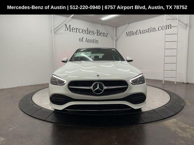 Photo of 2025 Polar White Mercedes-Benz C-Class