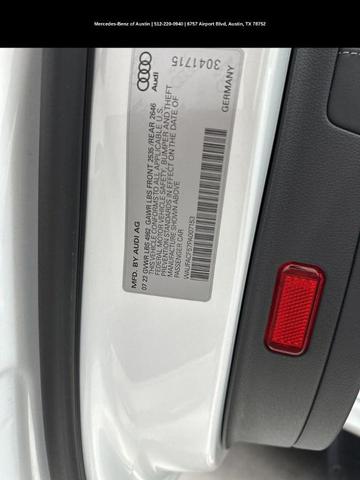 Photo of 2023 Glacier White Metallic Audi A5