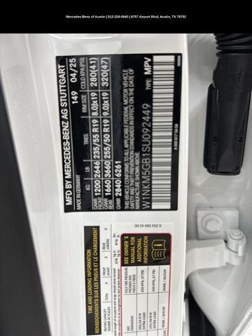Photo of 2025 Polar White Mercedes-Benz GLC 350e