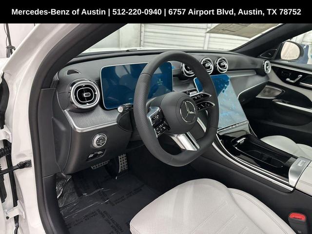 Photo of 2025 Polar White Mercedes-Benz C-Class