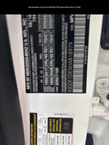 Photo of 2017 White Mercedes-Benz GLS 550