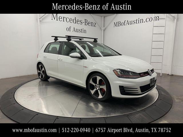 Photo of 2016 Pure White Volkswagen Golf GTI