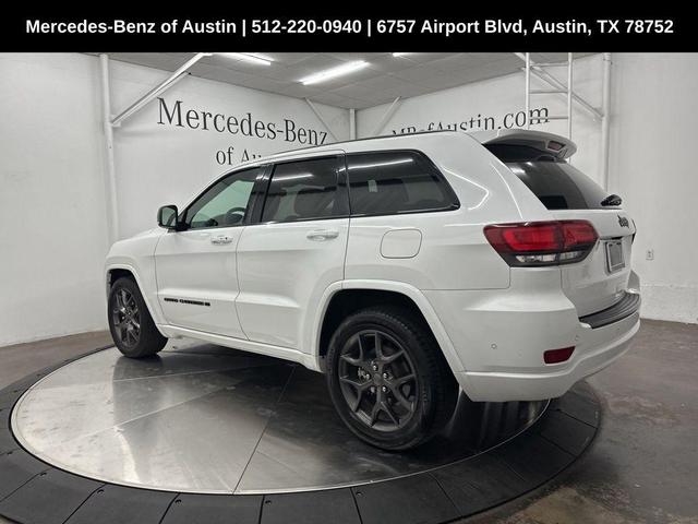 Photo of 2021 Bright White Clearcoat Jeep Grand Cherokee