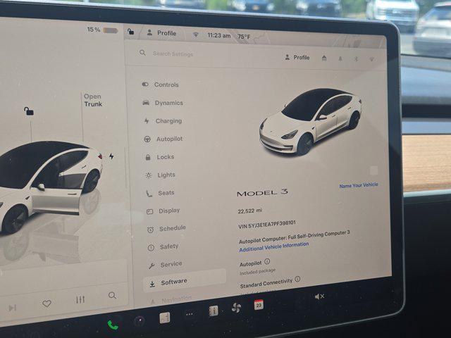 Photo of 2023 Pearl White Multi-Coat Tesla Model 3