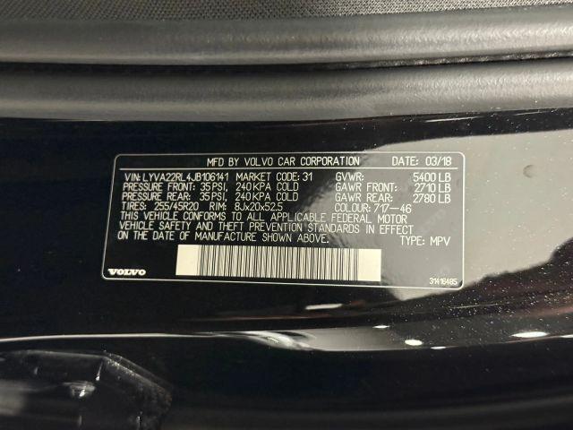 Photo of 2018 Black Volvo XC60