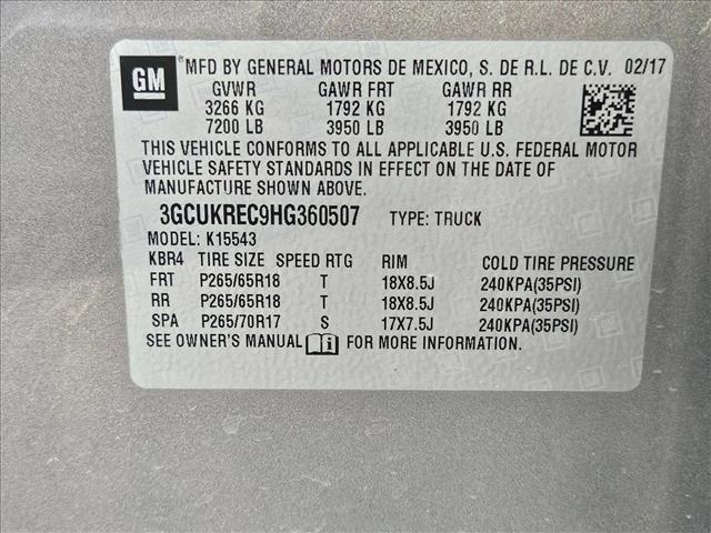 Photo of 2017 Pepperdust Metallic Chevrolet Silverado 1500