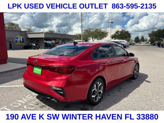 Photo of 2019 Currant Red Kia Forte