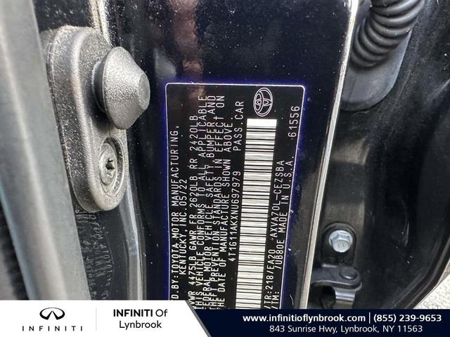 Photo of 2022 Black Toyota Camry