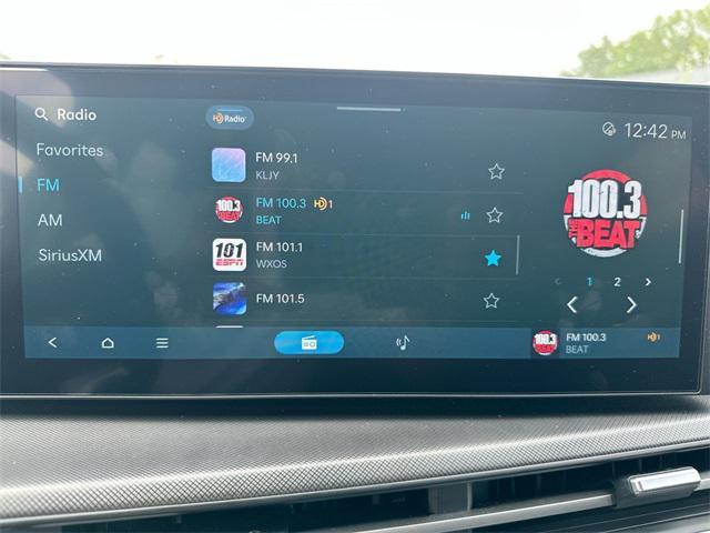 Photo of 2025 Atlantis Blue Hyundai SANTA FE