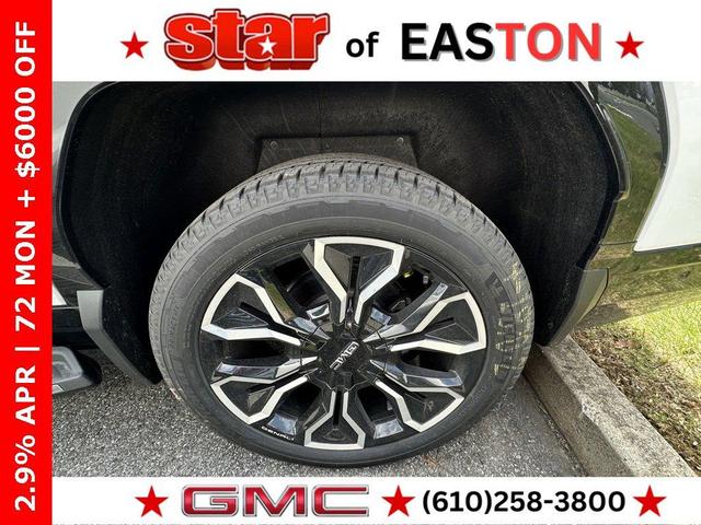 Photo of 2025 White GMC Sierra EV