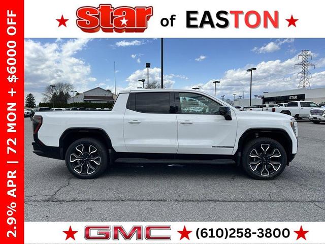 Photo of 2025 White GMC Sierra EV