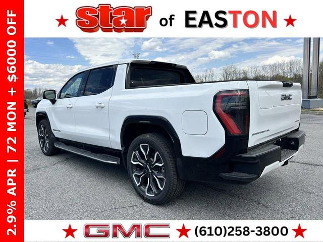 Photo of 2025 White GMC Sierra EV