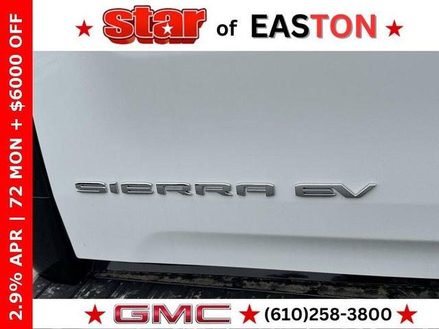 Photo of 2025 White GMC Sierra EV