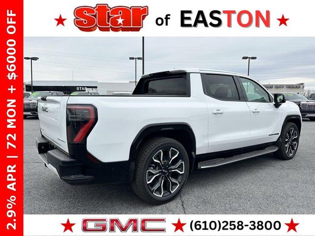 Photo of 2025 White GMC Sierra EV