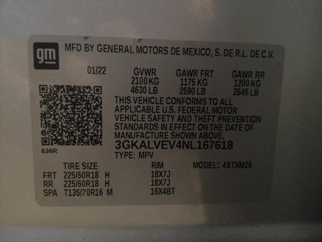 Photo of 2022 Quicksilver Metallic GMC Terrain