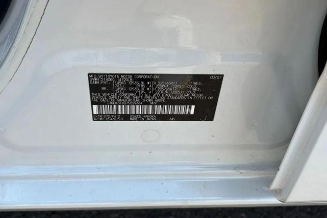 Photo of 2007 White/Black Cherry Pearl Toyota RAV4