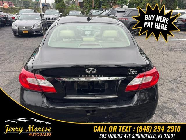 Photo of 2012 Black Obsidian INFINITI M37x