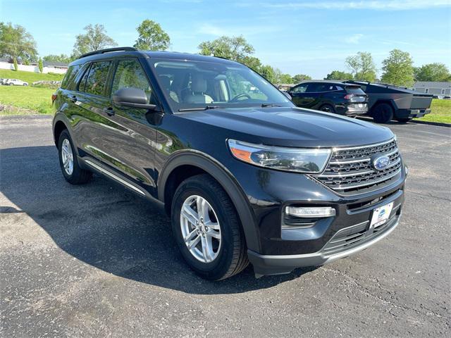Photo of 2023 AGATE BLACK METALLIC Ford Explorer