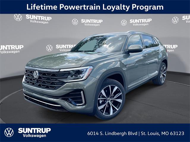 Photo of 2026 avocado green pearl Volkswagen Atlas Cross Sport