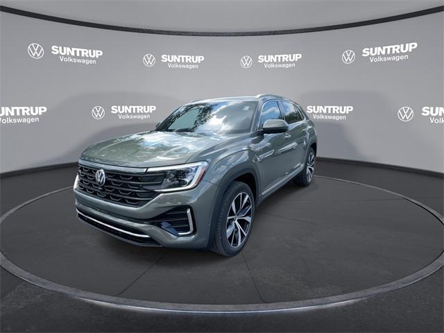 Photo of 2026 avocado green pearl Volkswagen Atlas Cross Sport