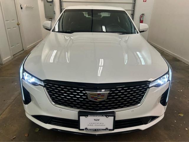 Photo of 2024 Summit White Cadillac CT4