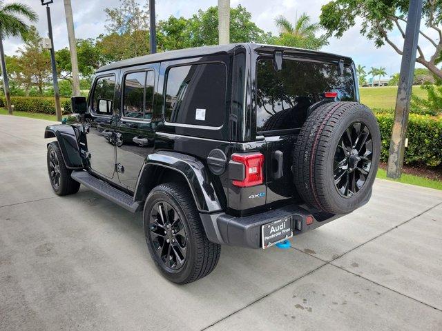 Photo of 2022 Black Clearcoat Jeep Wrangler Unlimited 4xe
