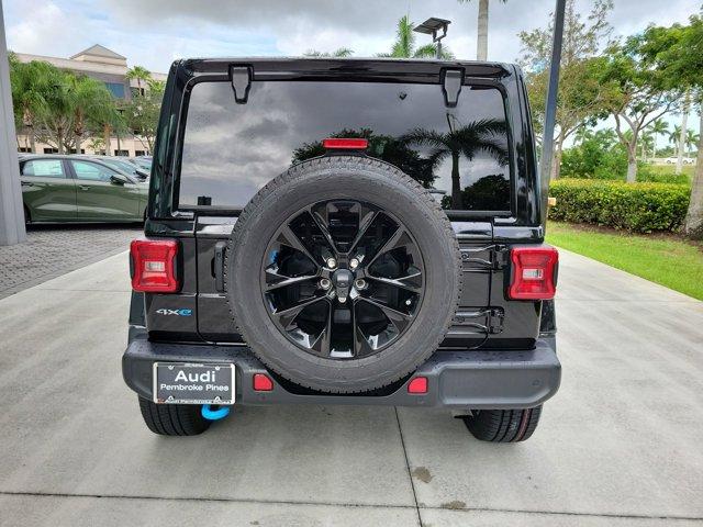 Photo of 2022 Black Clearcoat Jeep Wrangler Unlimited 4xe