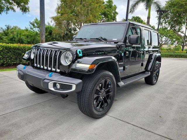 Photo of 2022 Black Clearcoat Jeep Wrangler Unlimited 4xe
