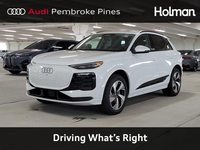Photo of 2025 Glacier White Metallic Audi Q6 e-tron