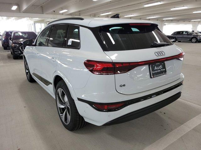 Photo of 2025 Glacier White Metallic Audi Q6 e-tron