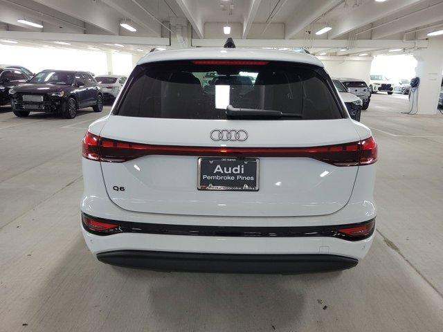 Photo of 2025 Glacier White Metallic Audi Q6 e-tron