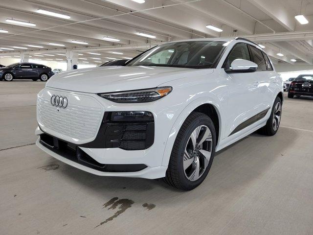 Photo of 2025 Glacier White Metallic Audi Q6 e-tron