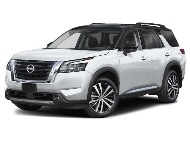 Photo of 2025 White / Black Nissan Pathfinder