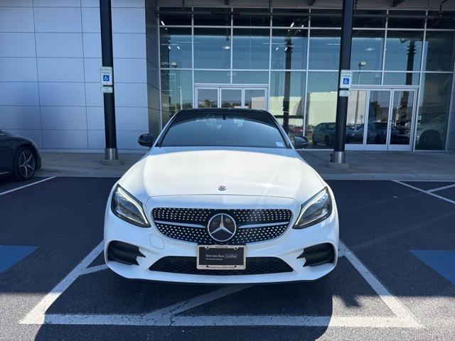 Photo of 2021 Polar White Mercedes-Benz C-Class