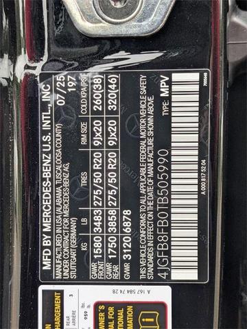 Photo of 2026 Obsidian Black Mercedes-Benz GLE 580