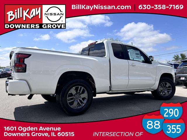 Photo of 2025 Glacier White Nissan Frontier