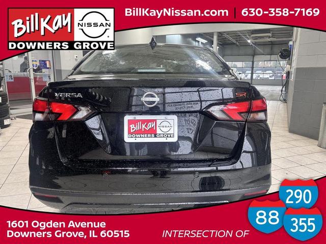 Photo of 2025 Super Black Metallic Nissan Versa