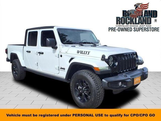 Photo of 2022 Bright White Clearcoat Jeep Gladiator