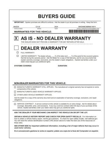Photo of 2024 Polymetal Gray Metallic Mazda CX-30