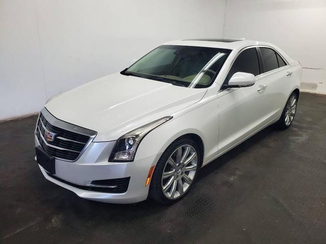 Photo of 2016 Crystal White Tricoat Cadillac ATS